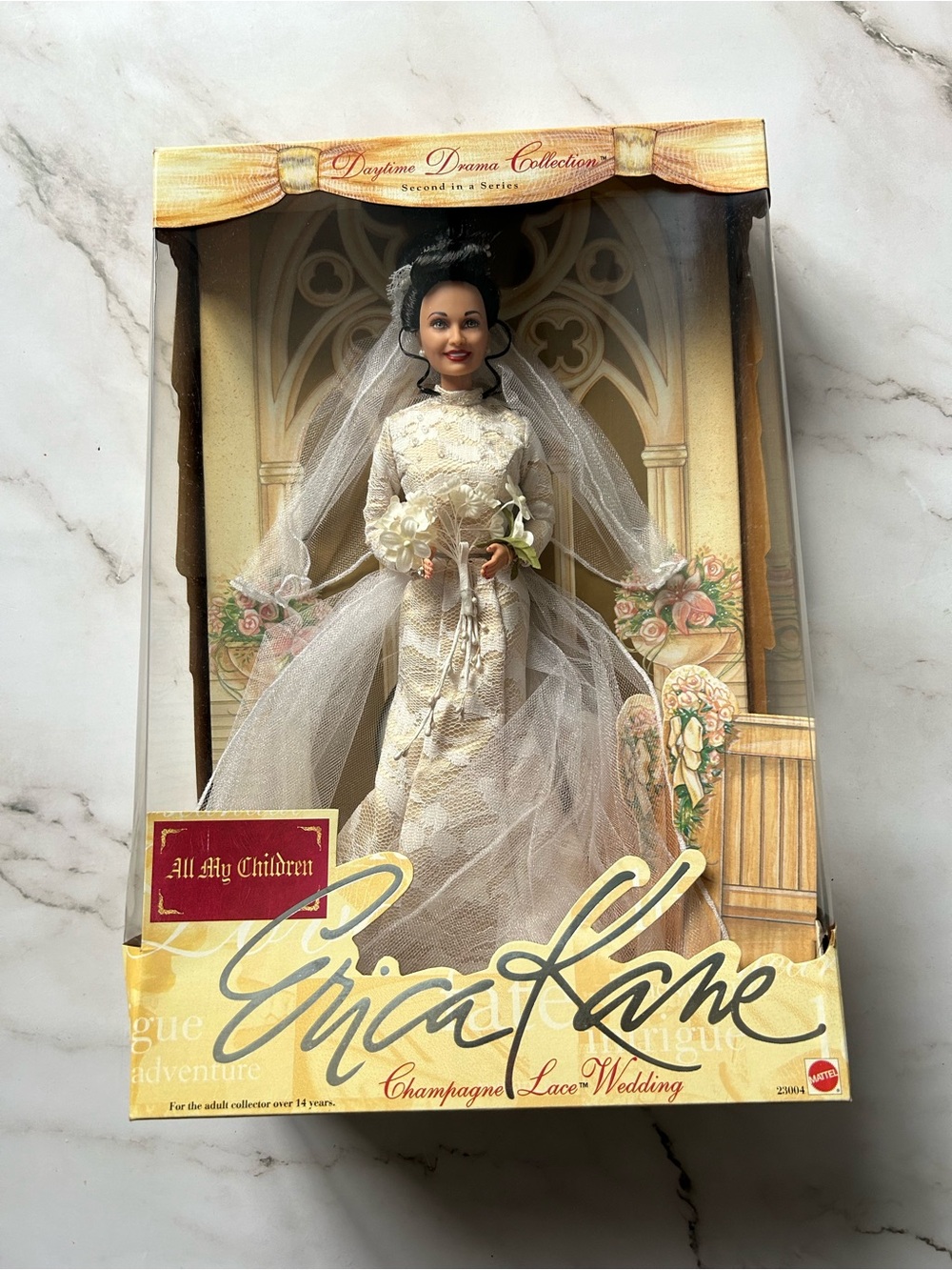 Erica Kane All My Children Lace Wedding Barbie Doll